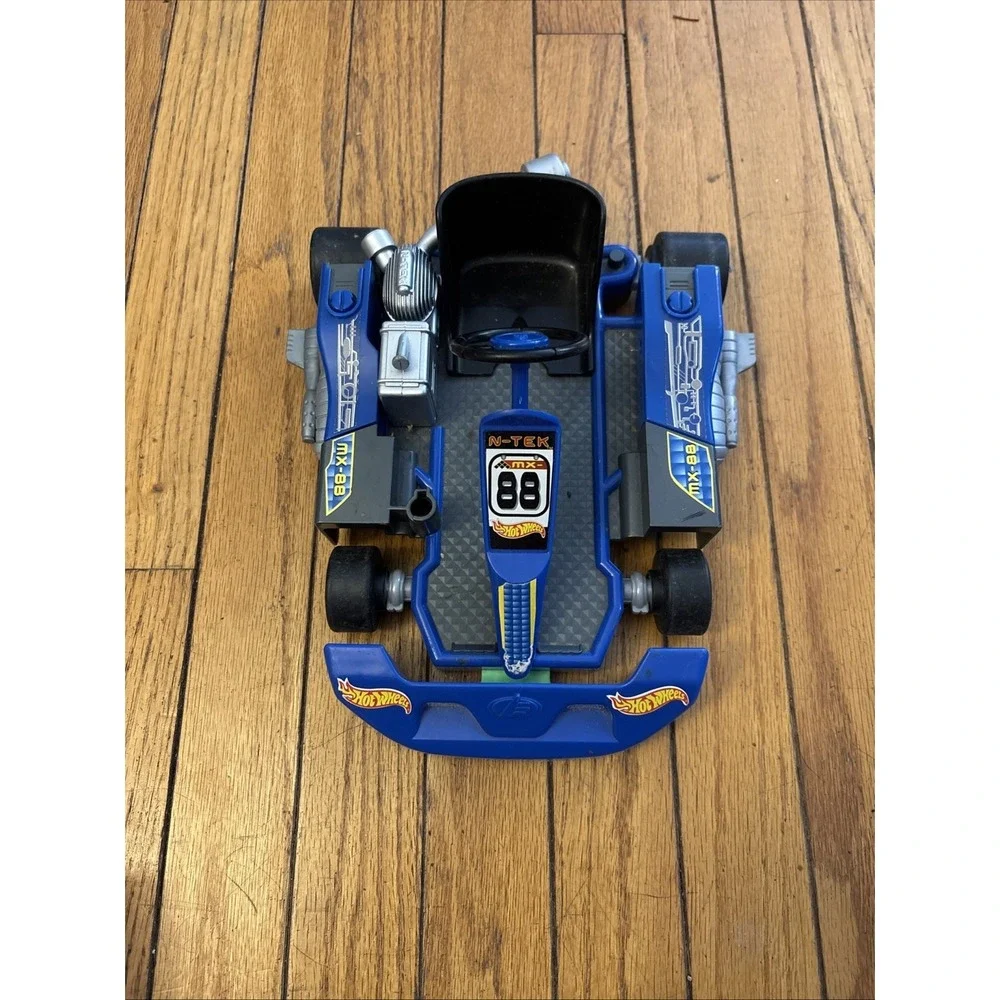 RARE 2001 MAX STEEL 2 in 1‎ SKYFIRE GO KART VEHICLE MATTEL AND FIGURE